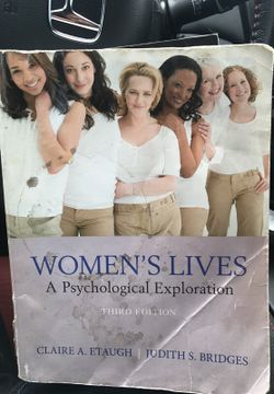 Women's lives a psychological exploration 3rd edition