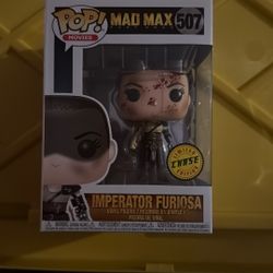 Funko Pop! Vinyl: Mad Max - Furiosa (w/ Steering Wheel) (Bloody) (Chase) #507