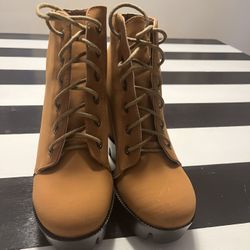 Women’s Bamboo Wedge Boots 