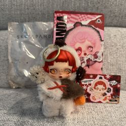 Popmart SkullPanda Winter Symphony Plush Series Ode To Cocoa