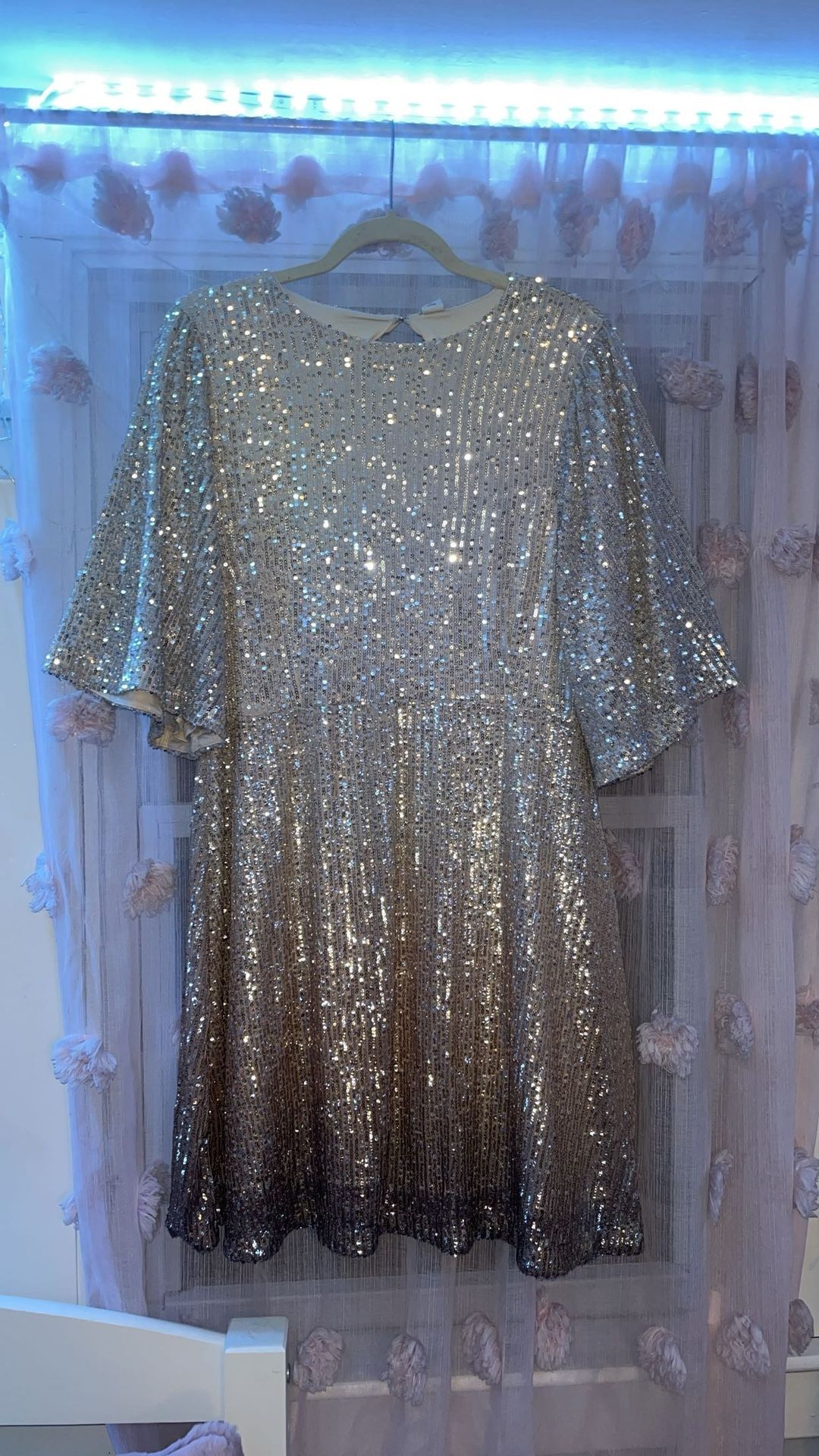 Sparkly Ombré Cocktail Dress