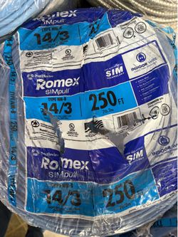 New Romex wire 14/3