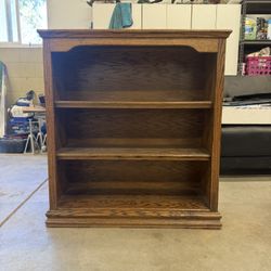 Oak Book Shelve 