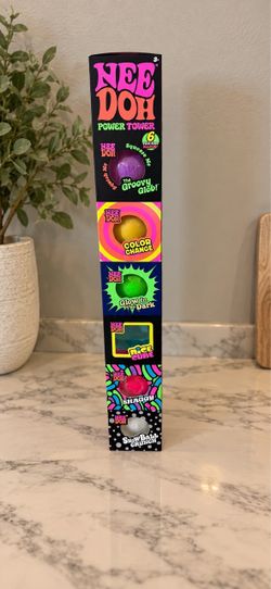 Nee Doh Power Tower 6-Pack Stress Balls