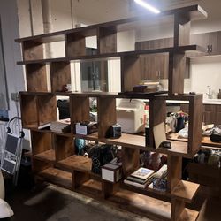 Custom Made Japanese Inspired Shelf 