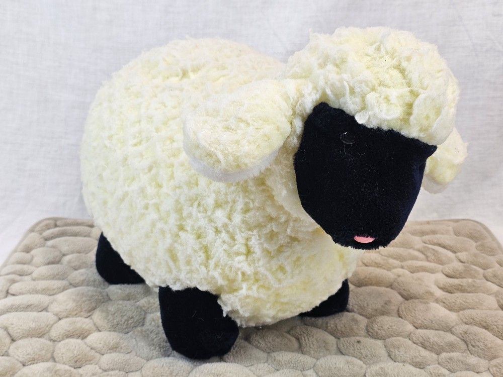 Vintage 1988 Chrisha Playful Plush Lamb Stuffed Animal