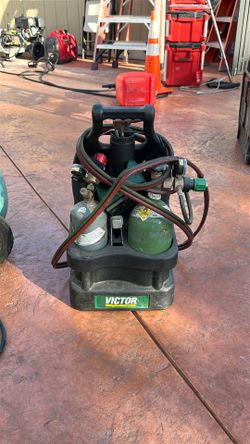 Gas welding outfit