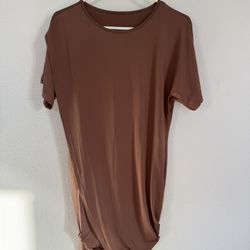 Brown dress
