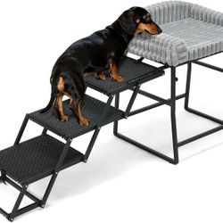 Dog Window Perch With Stairs