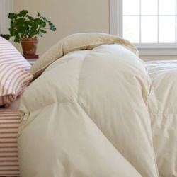 Queen /. Full. Goose Down Comforter And Duvet Set