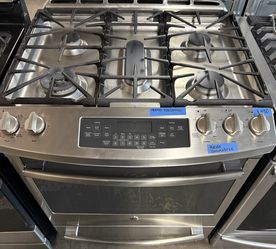 GE Stainless Steel Slide-In Gas Range