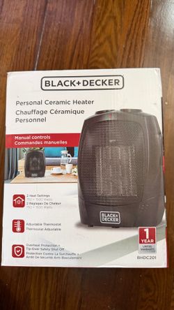 Brand new Black + Decker heater