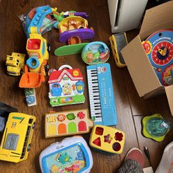 Lot Of Baby/Toddler Toys Baby Einstein, Fish Tank, Cocomelon Etc