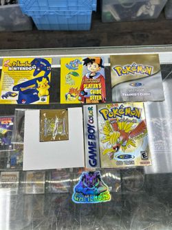 Pokemon Gold Complete Gameboy Color $350 Gamehogs 11am-7pm