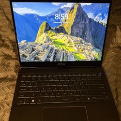 MSI Touchscreen Laptop: 2-in-1