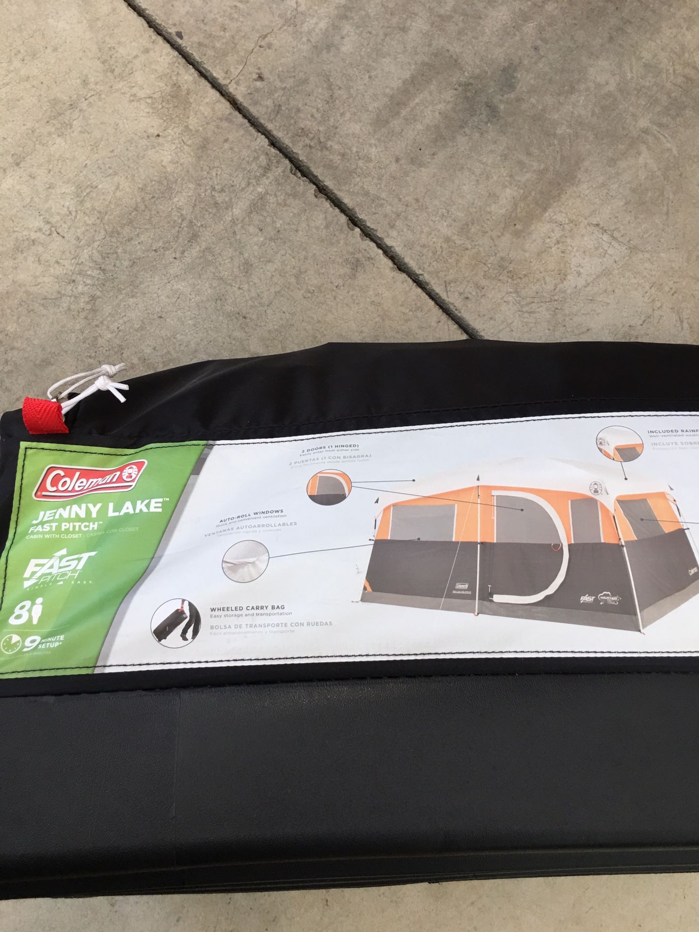 NEW TENT 8 Person Tent Cabin with Closet for Sale in Olympia WA OfferUp