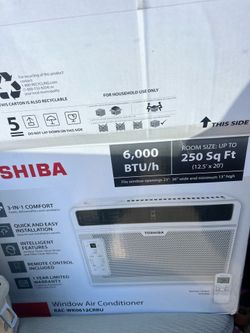 Toshiba air conditioner never used