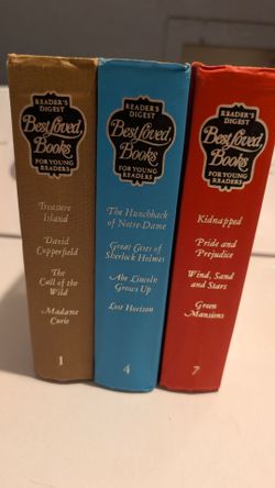 Reader’s Digest Best Loved Books for Young Readers Vol 1, 4, 7 Illustrated Set, No tears, writing