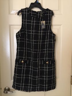 Black and white dress. Size medium
