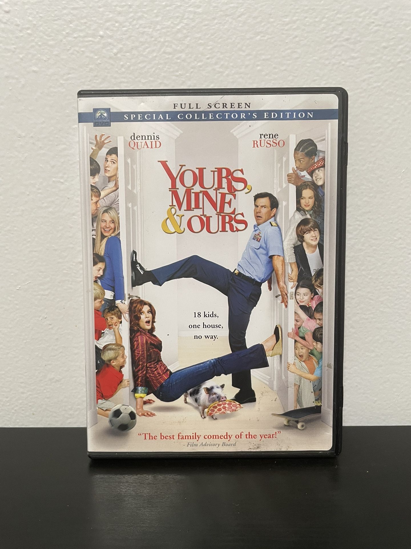 Yours Mine & Ours DVD Movie Special Collectors Edition Full Screen Dennis Quaid