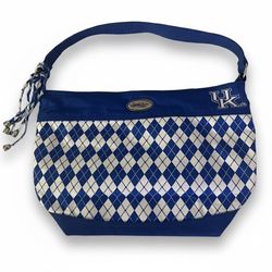 Donna Sharp university of Kentucky blue and white Handbag