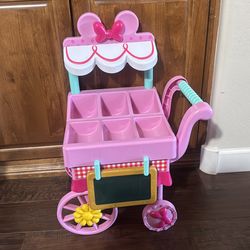 Minnie Mouse Farmers Market Push Cart
