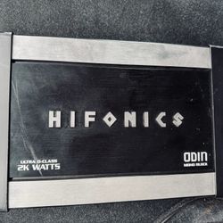 Hifonics 2k Amplifier 