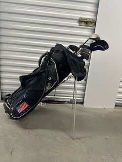 ⛳ Wilson Golf Club Set with Deep Red II Stand Bag – Complete Set