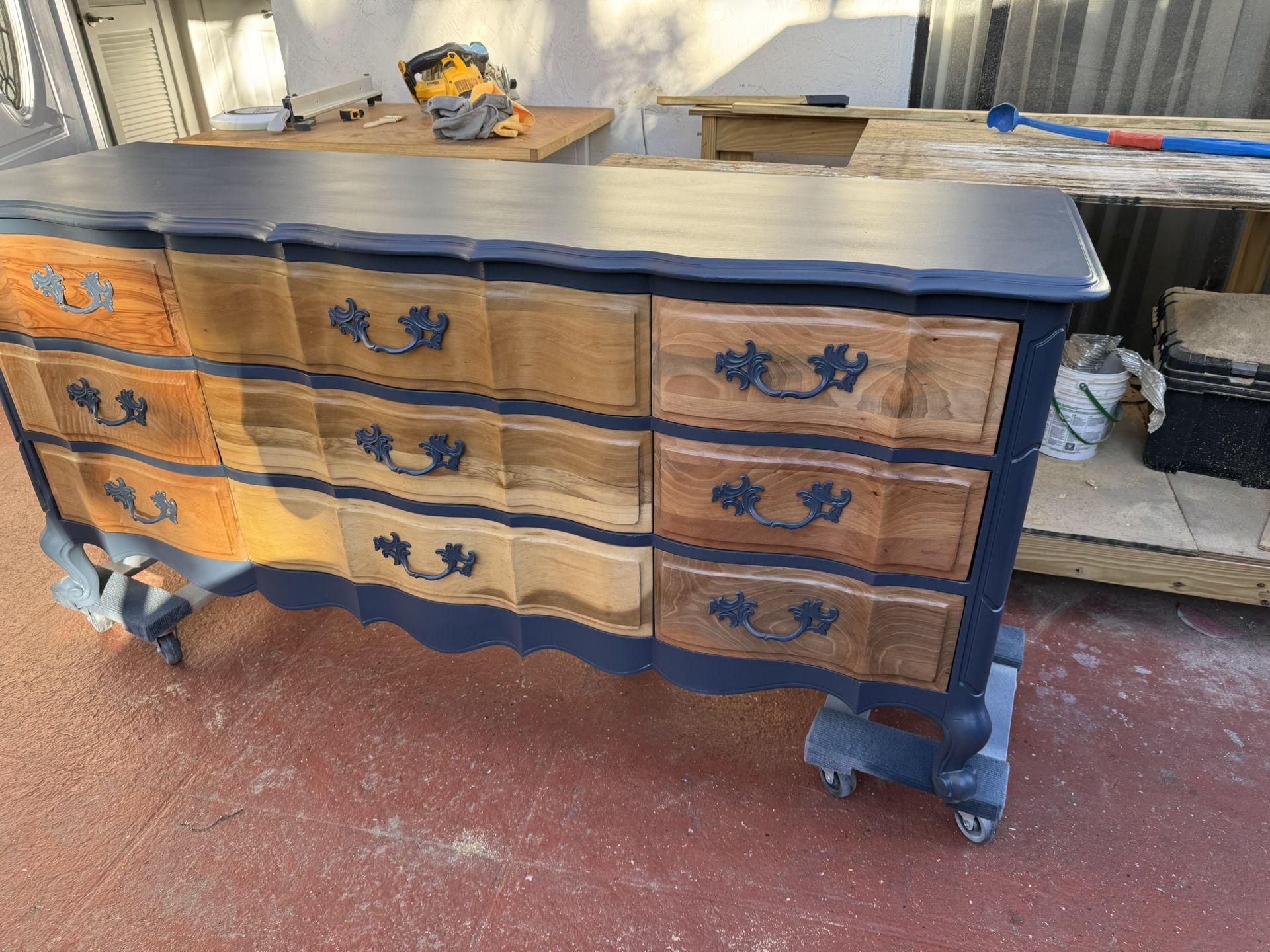Refinished 1965 Drexel Dresser