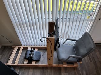 Wooden Sim Racing Rig