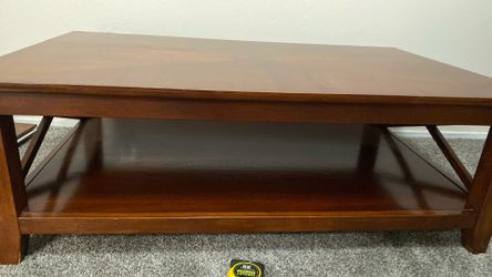 Heavy Duty Mahogany Coffee Table