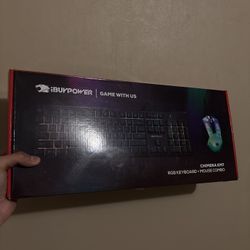 iBUYPOWER Chimera RGB Keyboard + Mouse Combo – Brand New