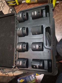 3/4 Inch metric socket set