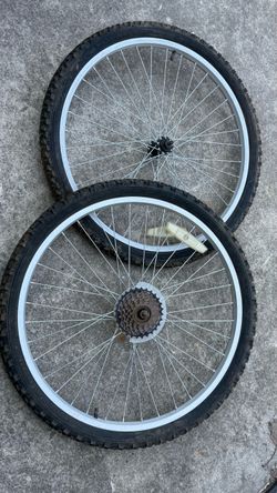 24” MTB rims- Front & Back