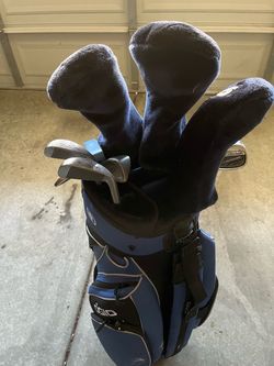Left Handy Lady Golf OGIO bag and PowerBilt club set