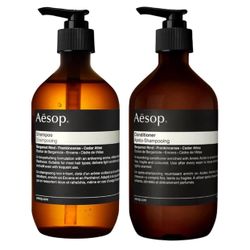 Aesop Shampoo & Conditioner Set | Hydrates, Softens, & Adds Shine | All Hair Types | 16.9 oz / 500m