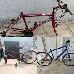 3 bikes for parts ($50 for all 3)
