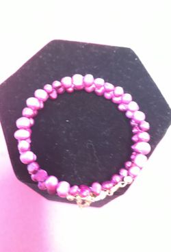 Freshwater pearl bracelet