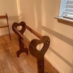 Hand Crafted Quilt Rack