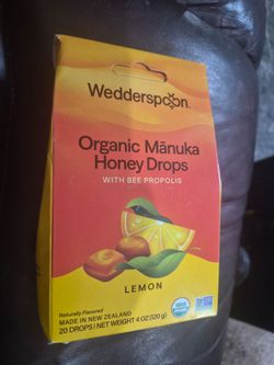 Manuka honey drops Wederspoon 20 count