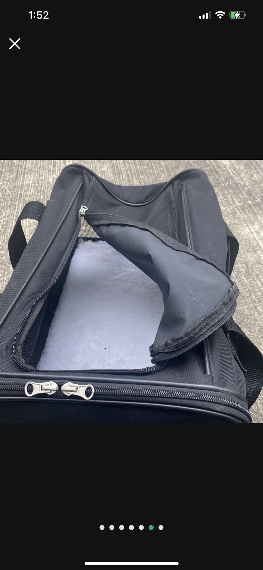 Pets Traveling Luggage 10X18 and 8” Inches Tall🦋