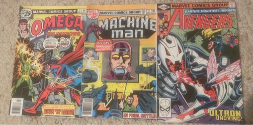 Lot of 3 Marvel comics