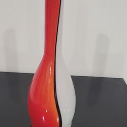 Glass Vase 14 3/4” 