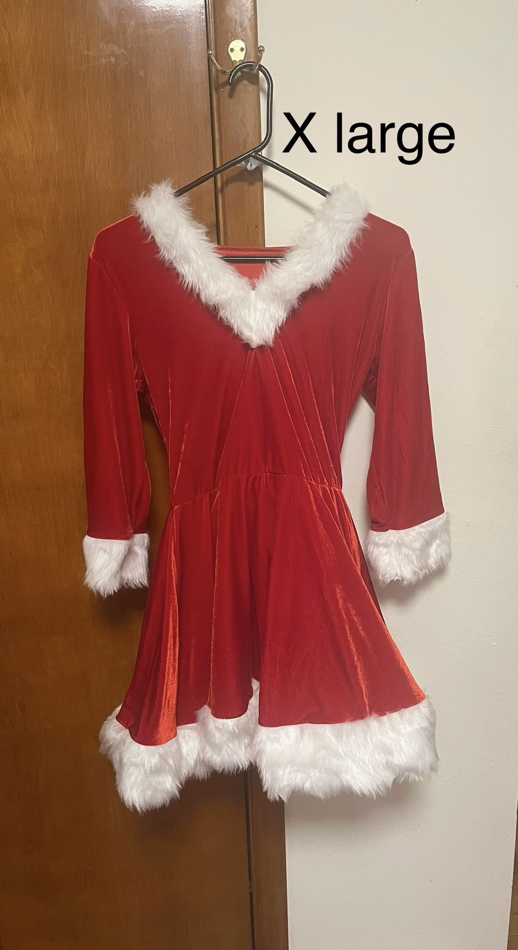 New Women’s Santa costume Led Light Up Christmas Dress