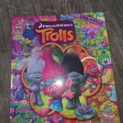 NEW trolls Look And Find Book