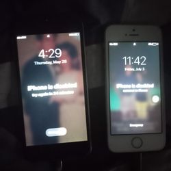 Iphone 6s N 5s Both Lock Asking 45$ For Both