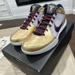 Nike Air Kobe 4 Protro “Gold Medal” size 11