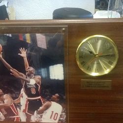 JORDAN OLYMPIC TEAM PLAQUE/ CLOCK