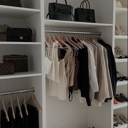 Walk-In Closet Shelf Inserts