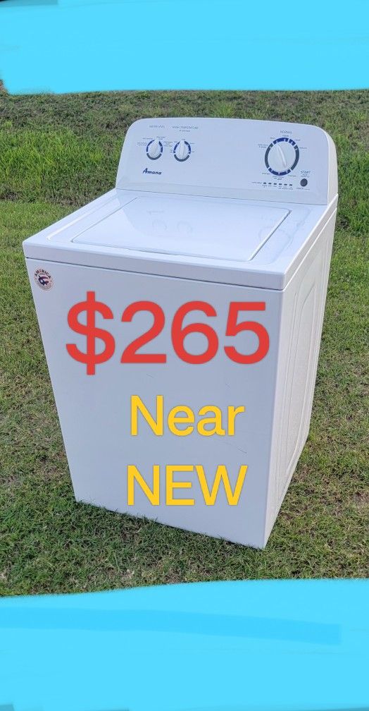New $265 Washer HuGe Near NEW Stackable Stove Dryer